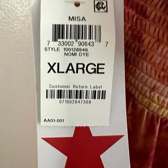 MISA HYLTON x INC International Concepts Nomi Tie-Dye Maxi Dress - Sz XL - NWT - Picture 7 of 8